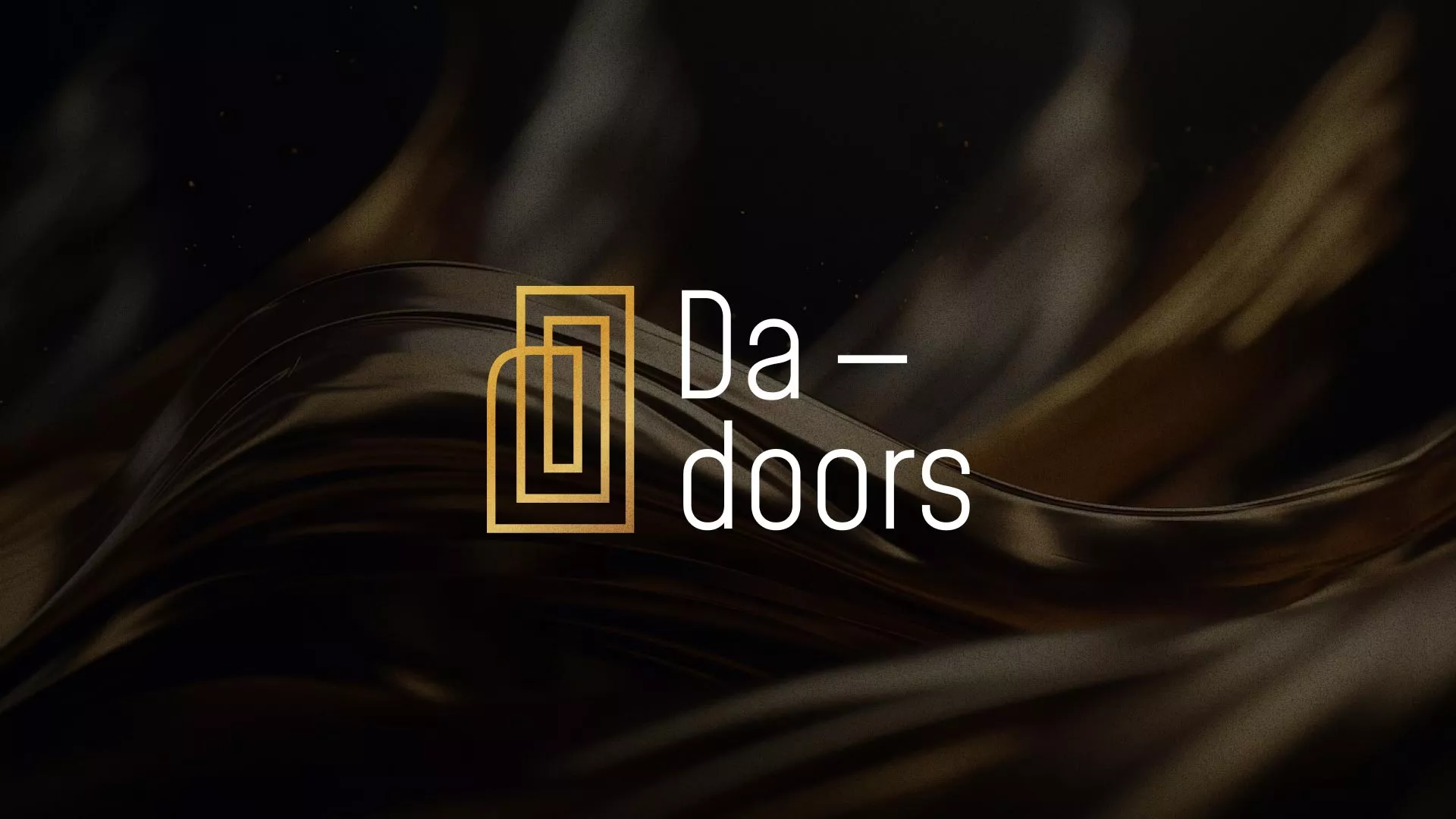 Разработка логотипа для компании «DA-DOORS» в Новосиле